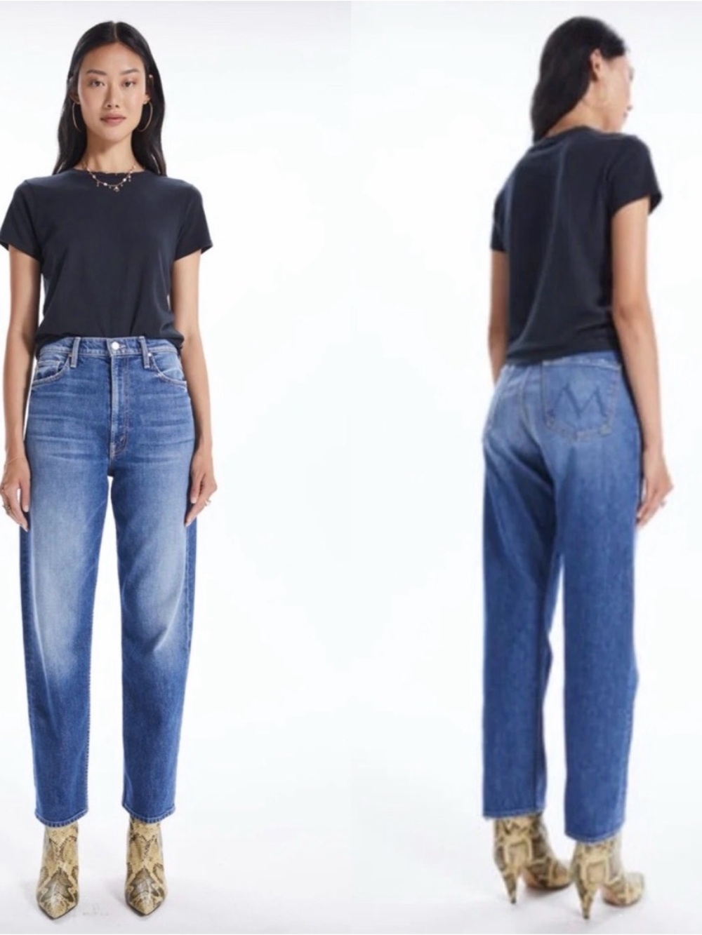 Mother Superior High Waisted Study Hover Jean In Treating Myself Size 27